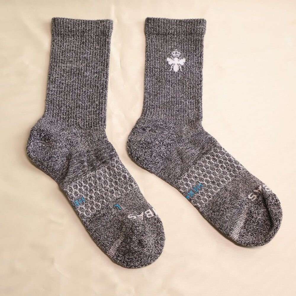 New Bombas Calf Socks Comfortable Durable Design Size L - Picture 2 of 3